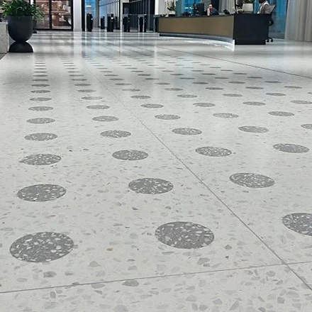 Lajes de pavimentação de terrazzo